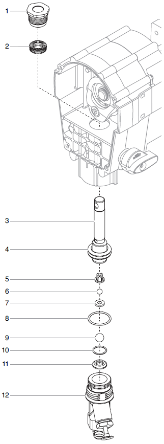 PowrLiner 800 Fluid Section Assembly
